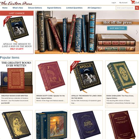 Easton Press Archived 2021 08 17