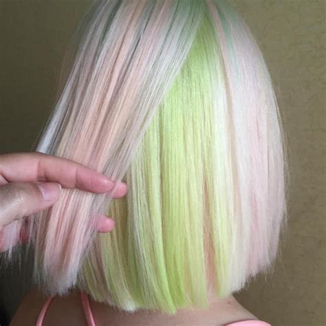 25 Ways To Rock Green Hair Color Green Hair Pastel Green Hair