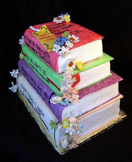 Stack Of Books Cake Book Cakes Book Cake Cake