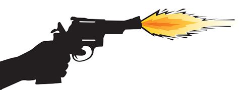 Hand Firing A Gun Stock Illustration Download Image Now Istock