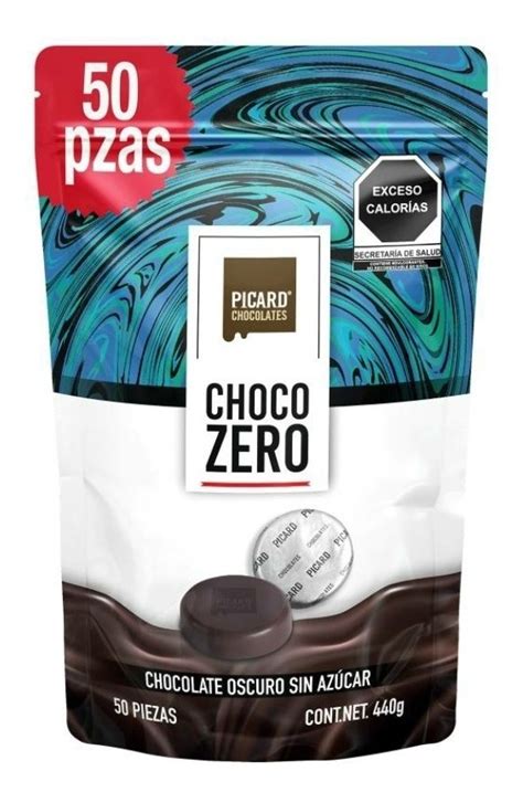 Chocolate Oscuro Picard Choco Zero Sin Azúcar 440 Gramos Mercado Libre