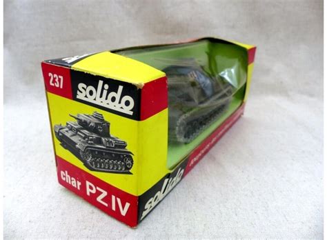 Solido 237 Char Tank Allemand Pz Iv