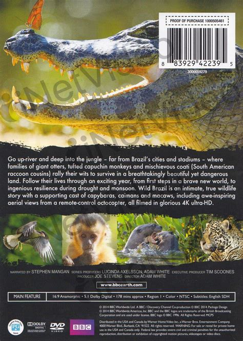 Wild Brazil Land Of Fire And Flood On Dvd Movie