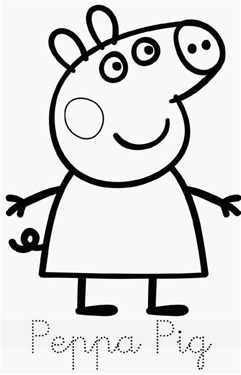 111 dessins de coloriage peppa pig à imprimer sur LaGuerche.com  Page 8