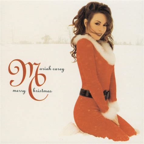 All I Want For Christmas Is You By Mariah Carey Christmas Albums Christmas Music Red Christmas