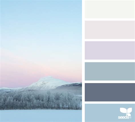 Winter Horizon Seeds Color Color Schemes Design Seeds