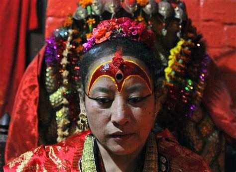 nepal s earthquake forces living goddess to break decades of seclusion nepal earthquake