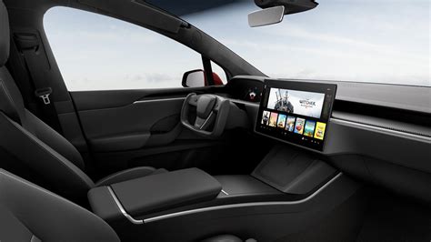 Tesla Model X Updated With New Interior Gaining The Yoke