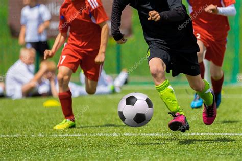 Football Match For Children Training And Football Soccer Tournament