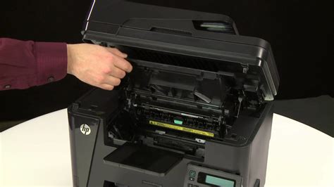 Paper Jam Error Message Displays On The Control Panel HP LaserJet Pro MFP M And M