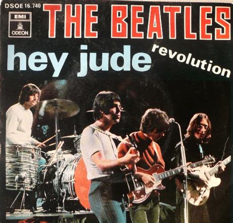 And anytime you feel the pain, hey, jude, refrain don't carry the world upon your shoulders for well you know that it's a fool who plays it cool by making his world a little. Historia The Beatles (Fab Four): ***** THE BEATLES - "HEY ...