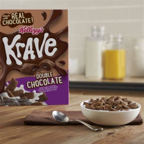 Kellogg S Krave Breakfast Cereal Double Chocolate 11 Oz Ralphs