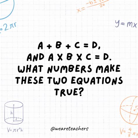 35 Clever Math Brain Teasers For Kids