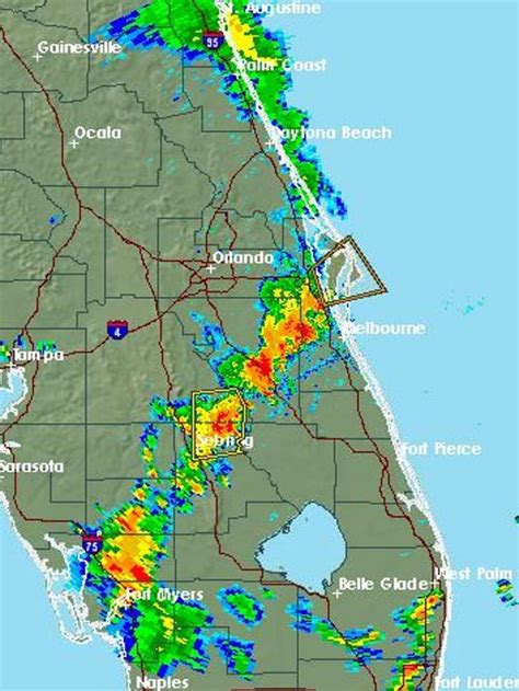 Flooding Hail Expected At Both Ends Of Brevard