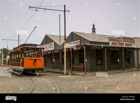 September 24 2018 Famous Kimberley Tram Next To The Historic
