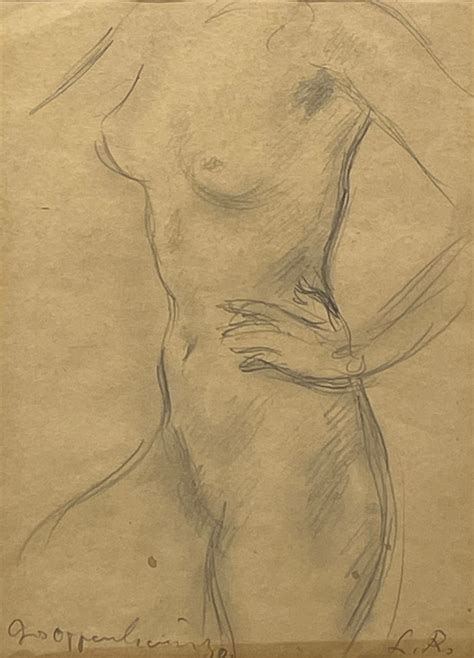 Joseph Oppenheimer Nude 1930 Œuvres d art Alan Klinkhoff Gallery