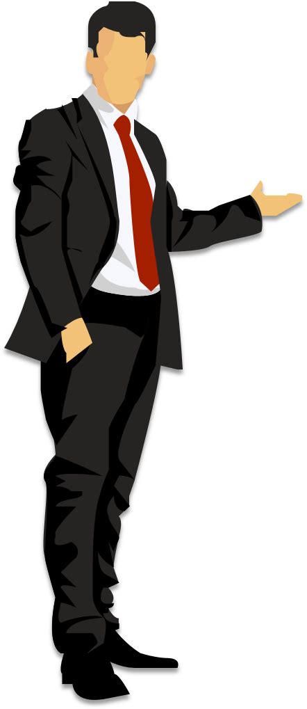Cartoon Business Man Free Clipart Hq Clipart Man In Suit Cartoon