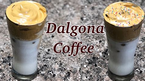 Dalgona Coffee Recipe How To Make Dalgona Coffee At Home Youtube