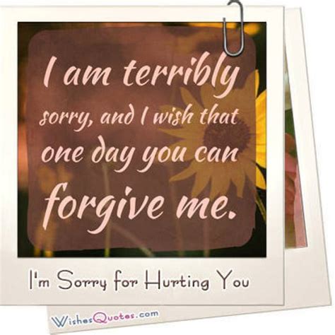 Im Sorry Messages For Loved Ones Businesss Apology Letters