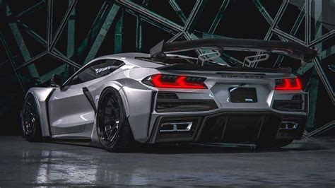 2020 Chevy Corvette Widebody Rendering Looks Seriously Sinister