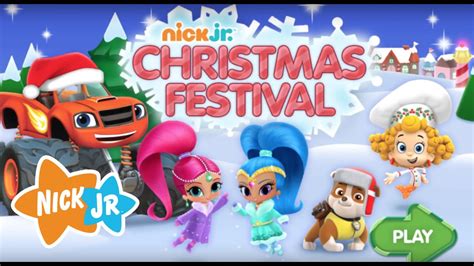 Christmas Festival New Nick Jr Full Hd Game Episode Youtube