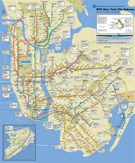 Mta Nyc Subway Map Trustose