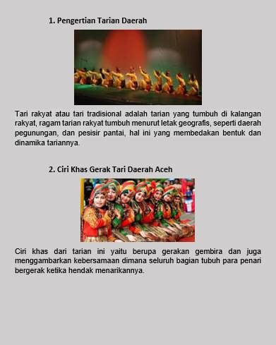 6 Contoh Kliping Tarian Daerah Indonesia : Macam-macam Dan Penjelasannya
