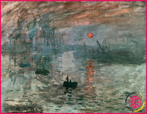 Pourquoi Claude Monet A T Il Peint Impression Soleil Levant 1872 ️
