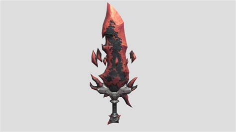 Lava Sword Download Free 3d Model By Sparkykun Royzhang B71def5