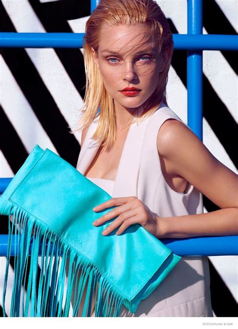 Jessica Stam Gets Sporty In Kocca Spring 15 Ads By Hunter And Gatti