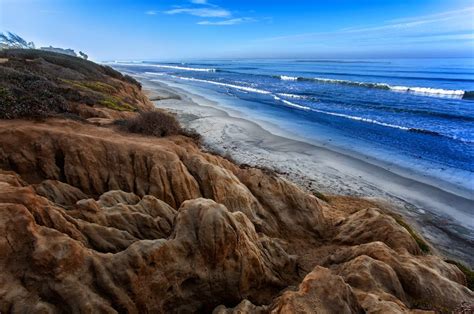 Carlsbad Carlsbad California Carlsbad Beach Is A Long Stretch Of