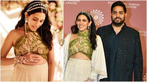 Shloka Mehta Is Pregnant Flaunts Baby Bump In New Pics From Nmacc