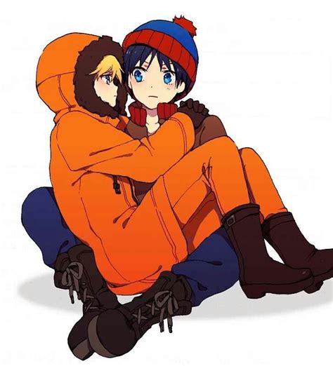 South Park Stan Marsh X Kenny Mccormick Stenny South Park Anime