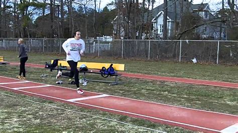 Long Jump Drills With Ramp Bp Youtube