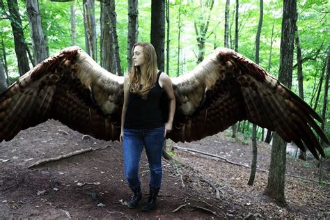 Pin By Rebecca Connell On Maximum Ride Winged People Cosplay Wings