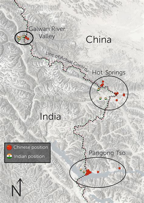 Satellite Images Show Positions Surrounding Deadly Chinaindia Clash