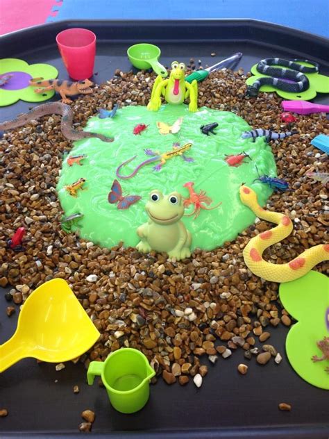 Frog Slime Pond Animals Multisensory Playgroup