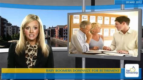 Baby Boomers Downsize For Retirement Youtube