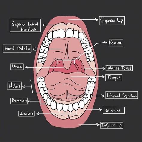 Anatomy Of The Oral Cavity Orale Anatomia