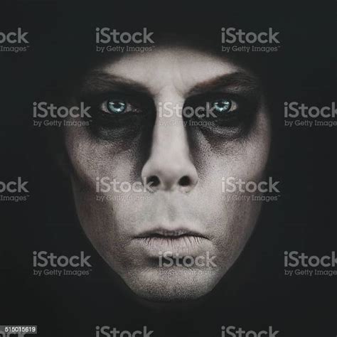 Scary Man Coming Out Of The Dark Stock Photo Download Image Now
