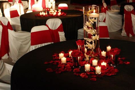 Black And Red Wedding Centerpieces Ideas Wedding And Bridal Inspiration