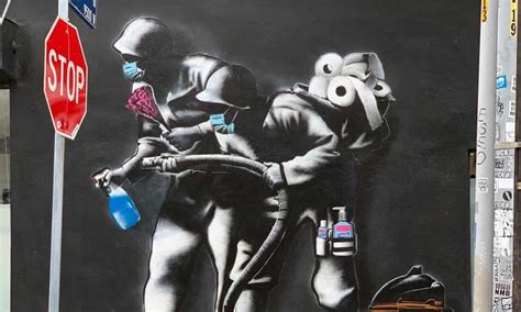 Les plus belles œuvres de street art à légard de lépidémie réalisées