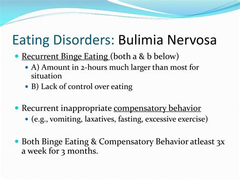 Ppt Eating Disorders Anorexia Nervosa Powerpoint Presentation Free