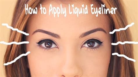 Apply eyeliner is not that easy. How to Apply Liquid Eyeliner for Beginners | Eyeliner for beginners, Liquid eyeliner, Eyeliner