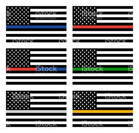 Thin Blue Line Flag Vector At Getdrawings Free Download