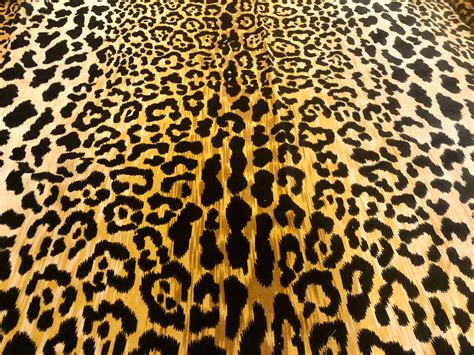 Leopard Print Cotton Velvet Fabric Braemore Jamil Natural Etsy Uk