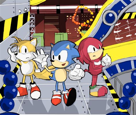 Sonic Mania Chemical Plant Zone Drawing By Alsanya On Deviantart