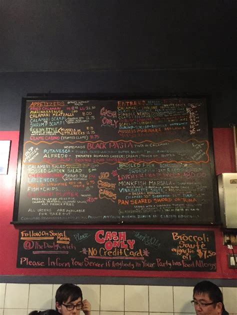 The Daily Catch Boston North End Menu Prices And Restaurant Reviews Tripadvisor