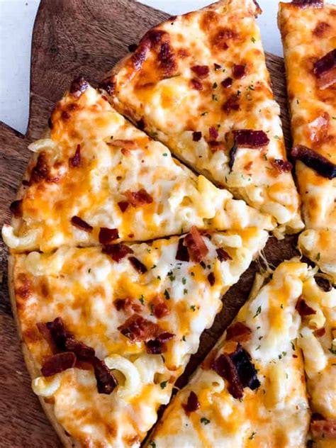 Bacon Mac And Cheese Pizza Yummy Recipe