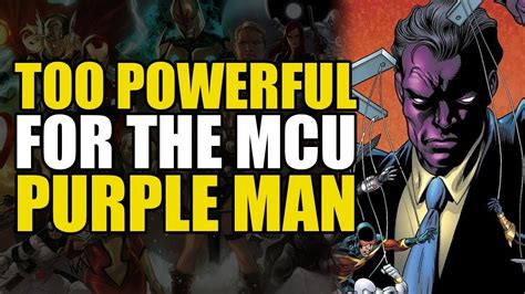 Too Powerful For Marvel Movies The Purple Man Comics Explained Youtube